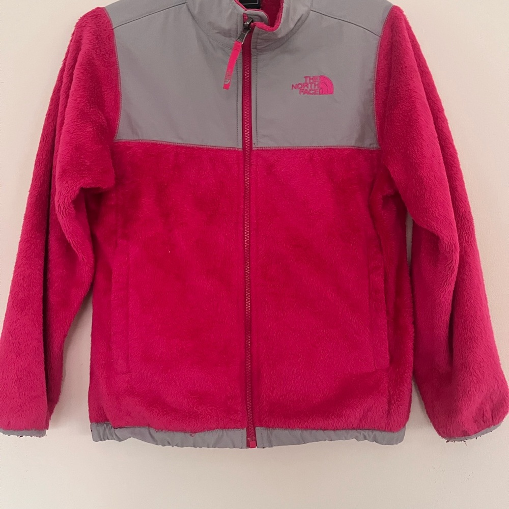 The North Face Vibrant Pink Fleece Jacket